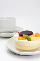 Fruit pudding