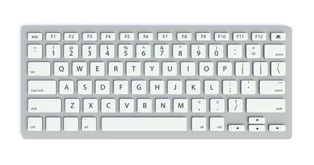Foto op Plexiglas Modern computer keyboard © leszekglasner