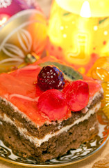 Festive cakes and Christmas decor