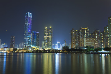 Obraz premium Hong Kong at night