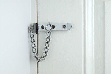 Door security chain