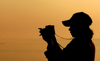 Silhouette Woman