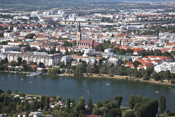 Fototapeta na wymiar Panorama Wiednia