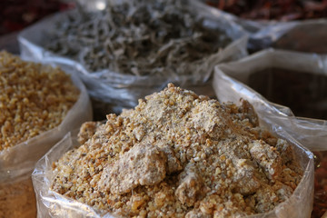 Spices on the market