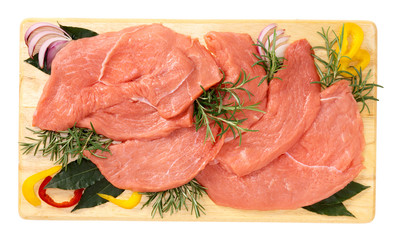 Fettine di vitello - slices of veal