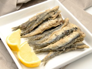 Boquerones fritos