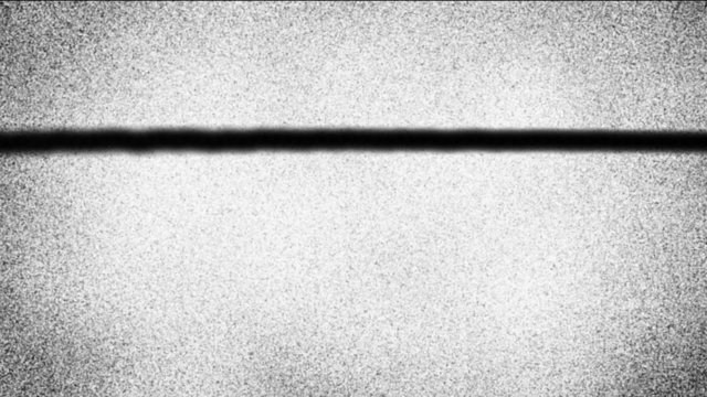 TV noise and horizontal bar loop