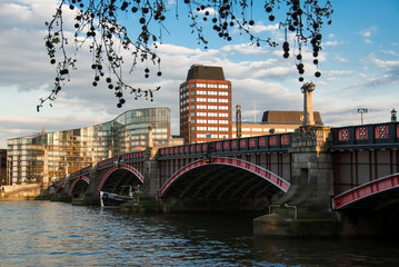 Lambeth Bridge in London, UK