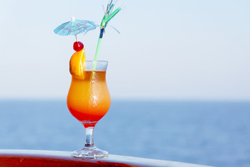 Enjoy a cocktail in the journey