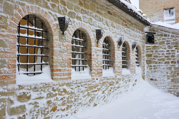 Snowy windows
