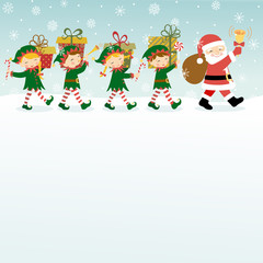 Naklejka premium Christmas background