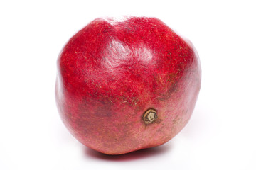 Frash pomegranate isolated on white background