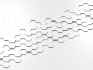 Abstract Hexagon Background