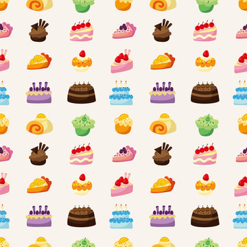 cake pattern seamless