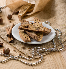 Biscotti - traditional Italian Christmas sweet