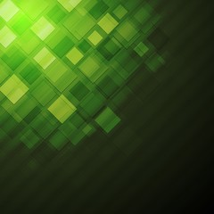 Dark green technical background