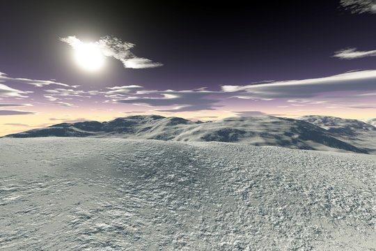 Winter im Gebirge