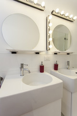 Lighted mirrors