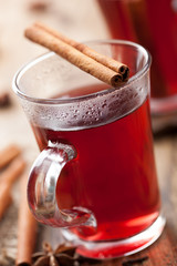 glass of mulled wine