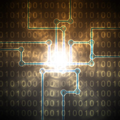 Obraz premium Digital background