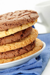Oat cookies and Chocolate cookies