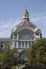 Central train station of Antwerp