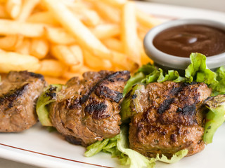 Chicken skewers