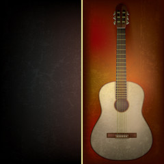 Fototapeta premium Abstract jazz music background