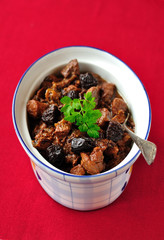 Pork, Prune and Port Ragout