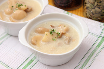 Champignoncremesuppe