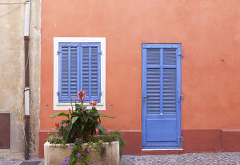 French door and window