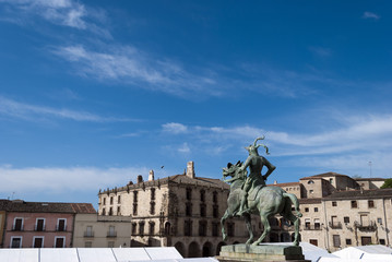 Main Square of Trujillo