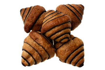 Fresh and tasty croissant