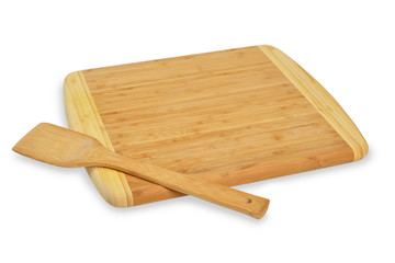 Board with a spatula
