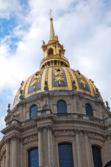 Fototapeta na wymiar Dome of Les Invalides, Paris