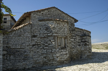 Fototapeta na wymiar St. Vllaherna Kościół Berati, Albania