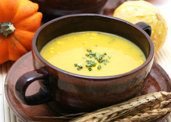 kürbissuppe