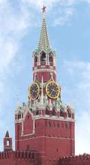 Moscow Kremlin. Spasskaya tower