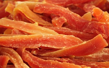 Lamelles de mangue confite