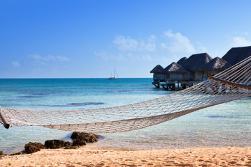 Hammock  and the sea..