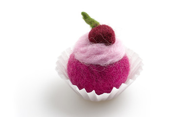 bunte Filzpraline