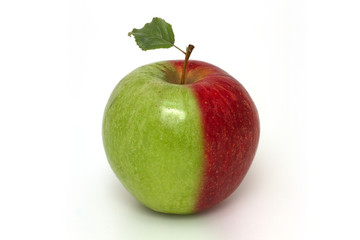 Red and Green Apple