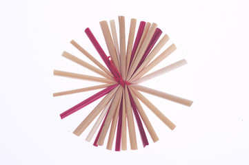 Straw Christmas Tree Decoration