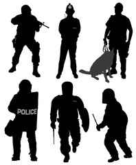 Policeman Silhouette