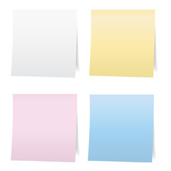 colorful paper note stickers.