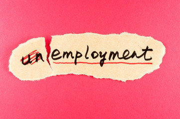 Unemployment to employment