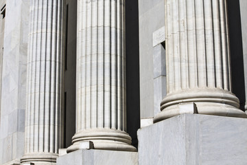 Detail image of Greek pillars