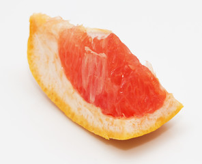 Grapefruit on a white background