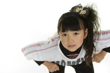 ダンスを踊る女の子