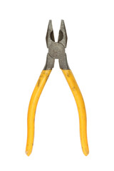 Pliers isolated on white background